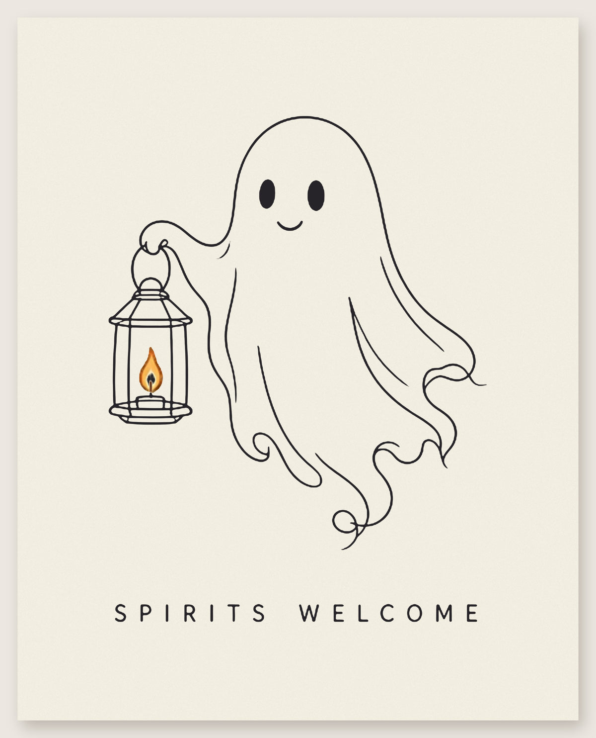 Spirits Welcome Canvas