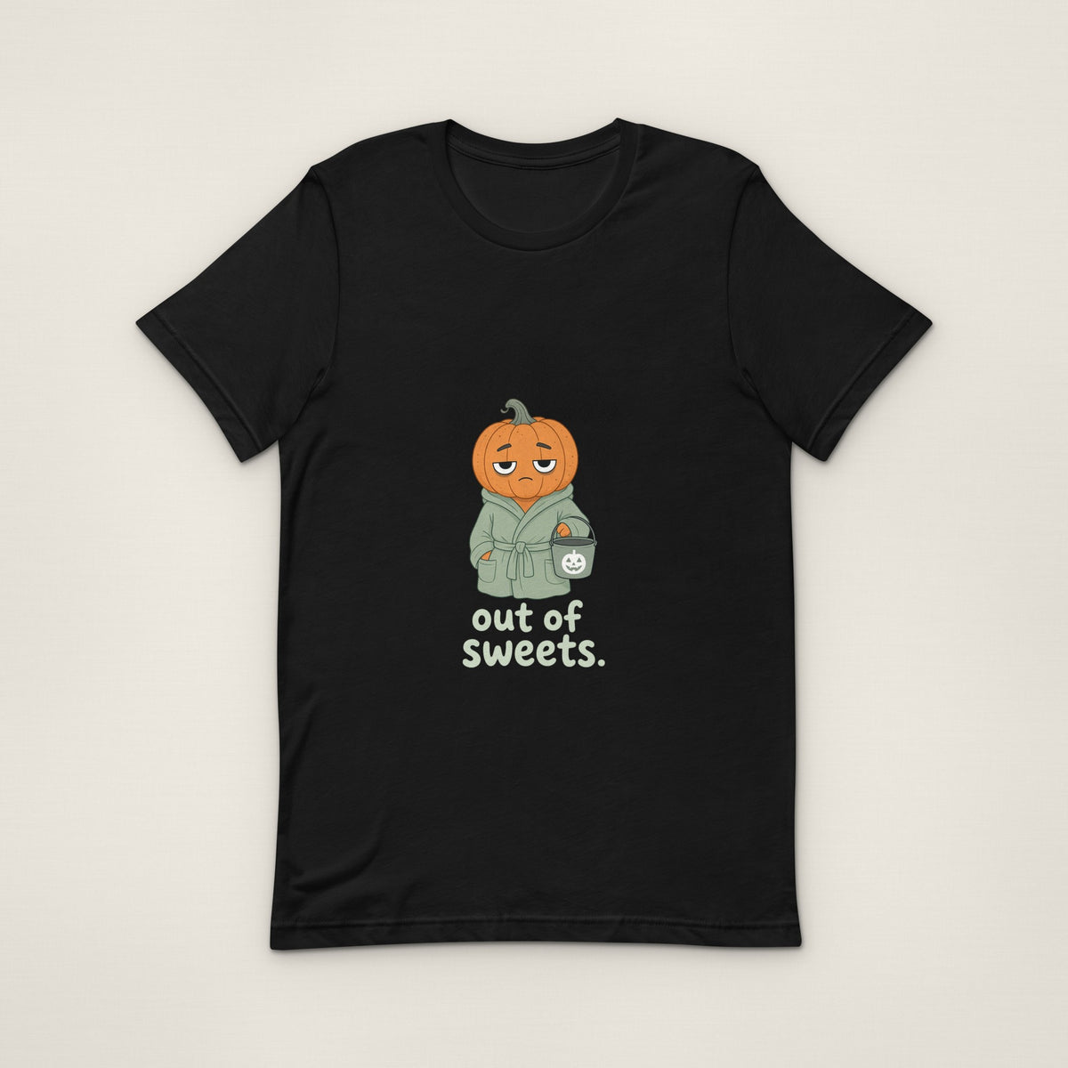 Out of Sweets Tee - Black
