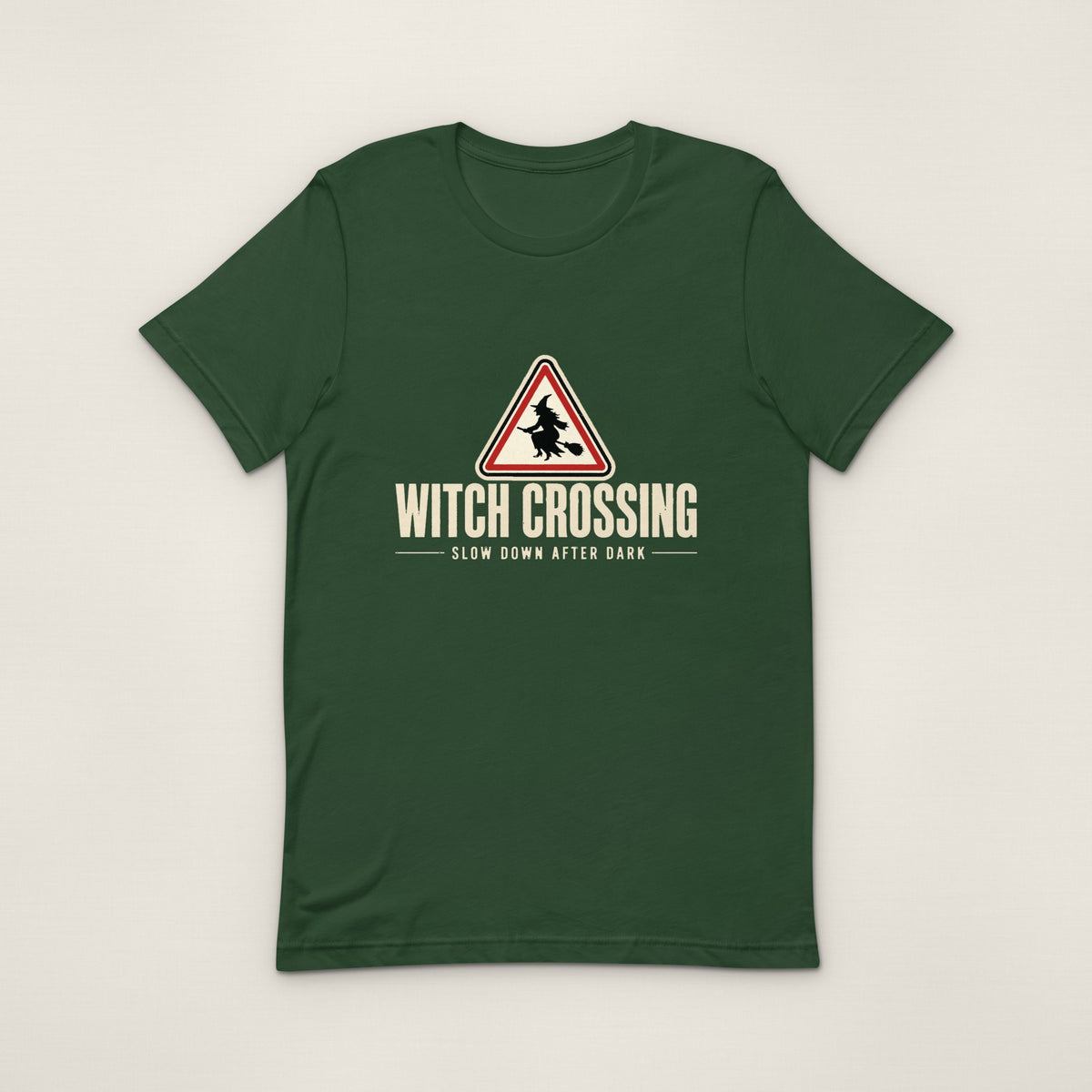 Witch Crossing Tee - Forest