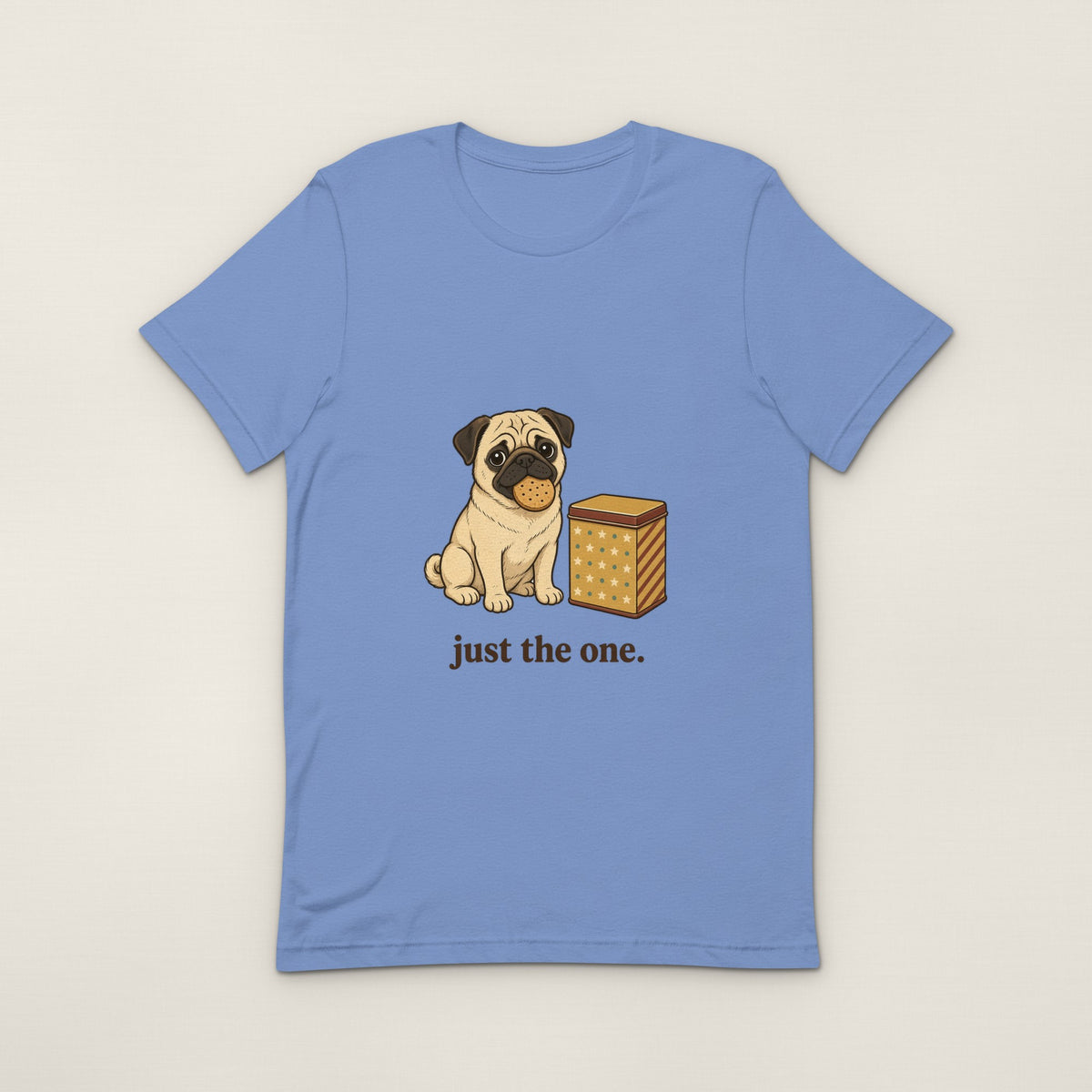 Just the One Tee - Heather Columbia Blue