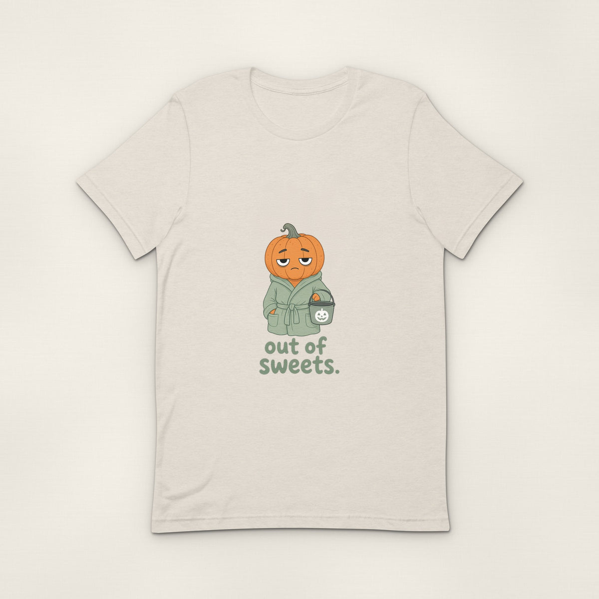 Out of Sweets Tee - Heather Dust
