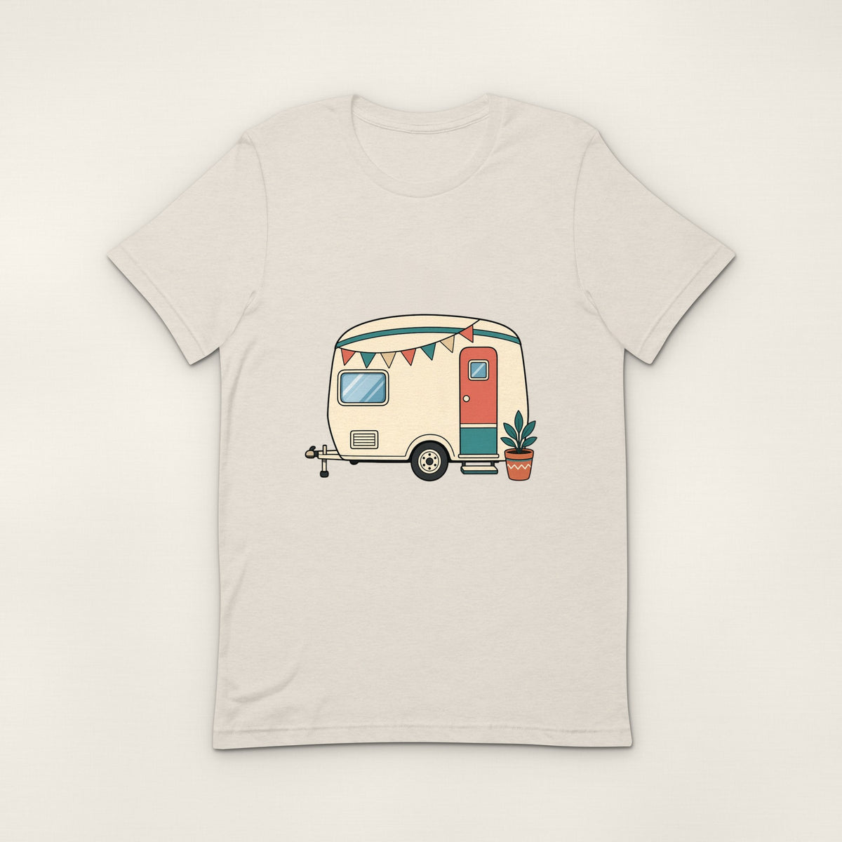 Caravan Tee - Heather Dust