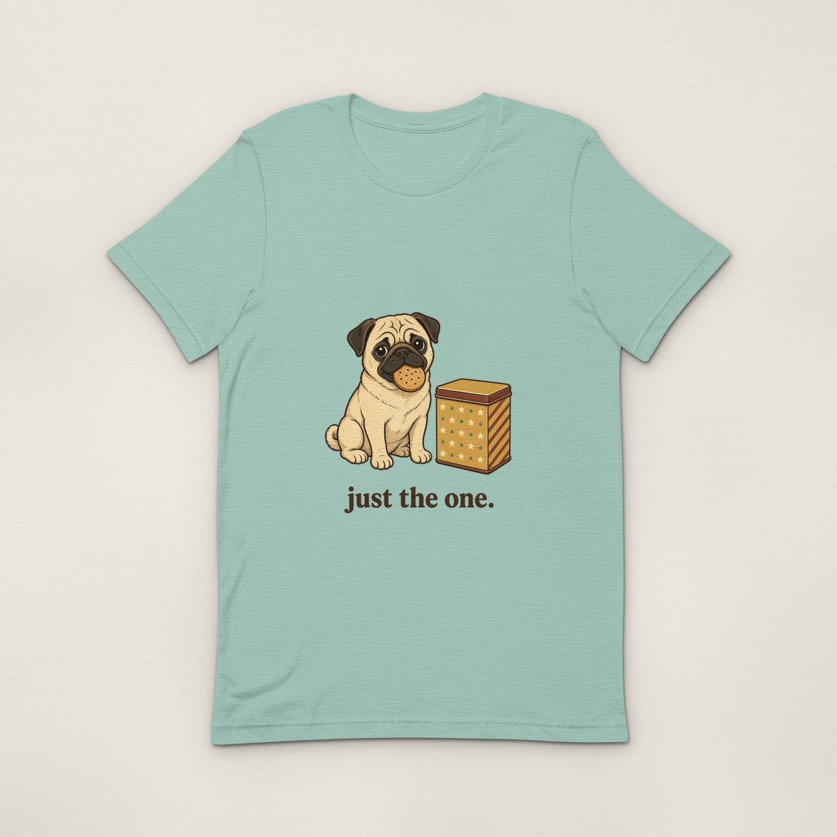 Just the One Tee - Heather Prism Dusty Blue
