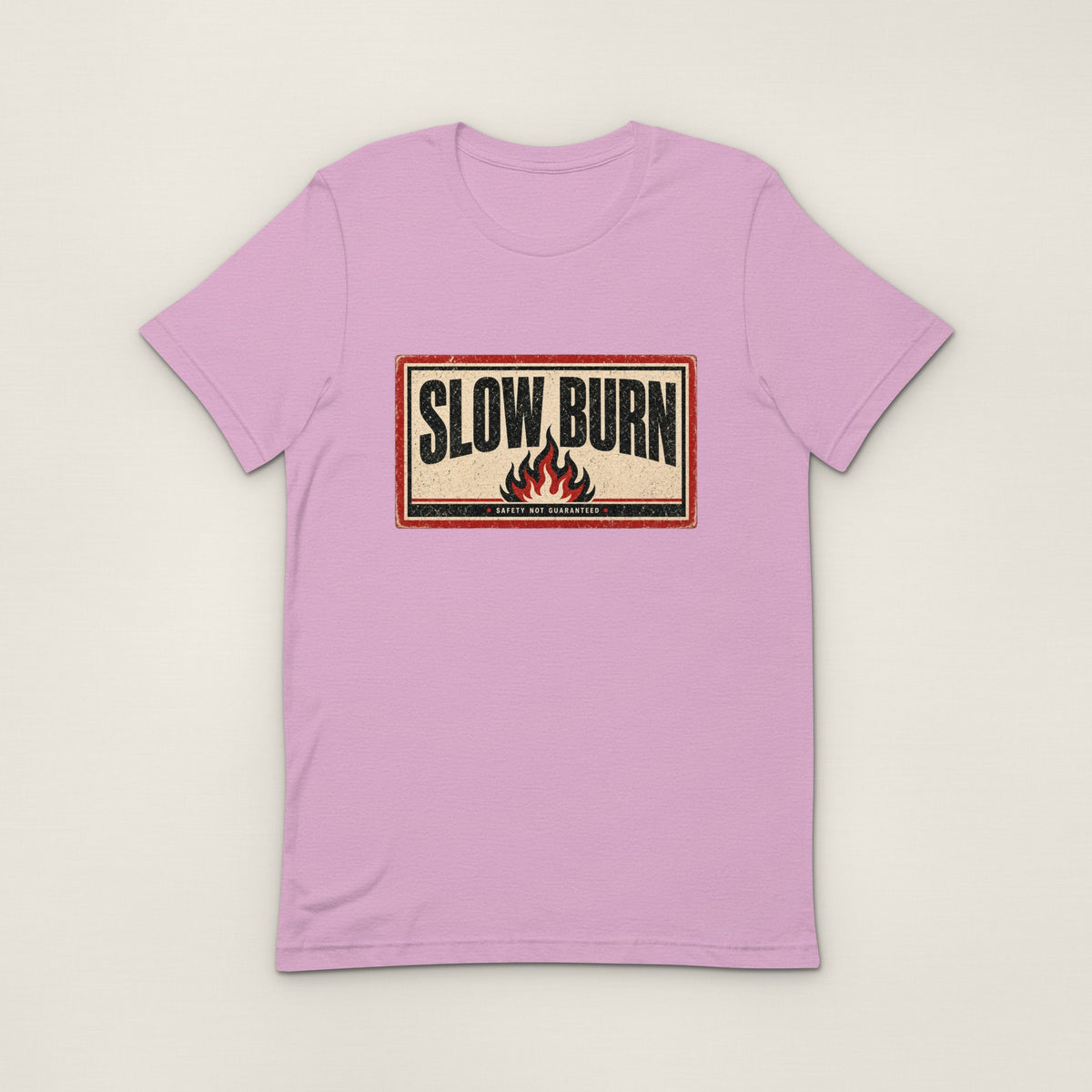 Slow Burn Tee - Heather Prism Lilac