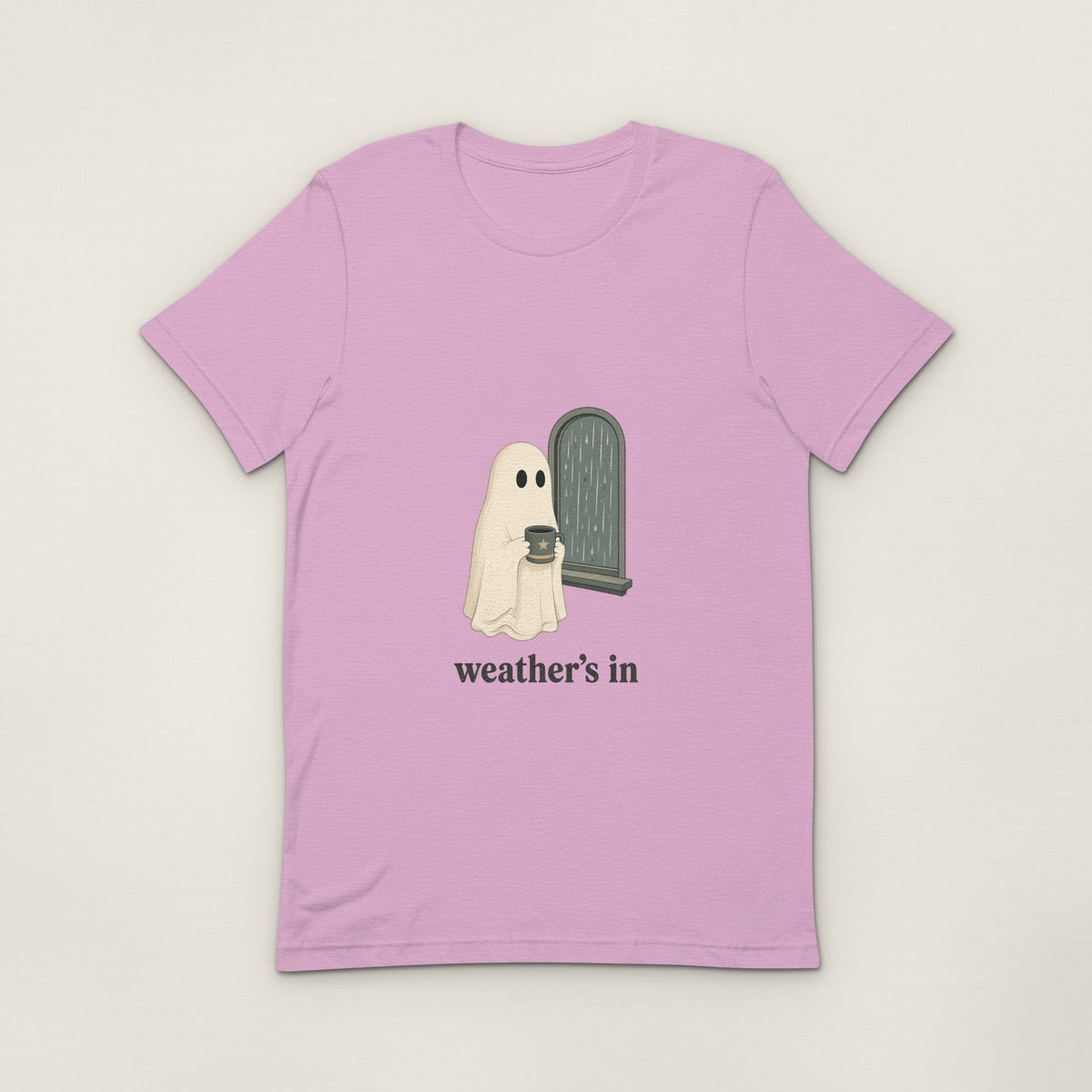 Weather's In Tee - Heather Prism Lilac