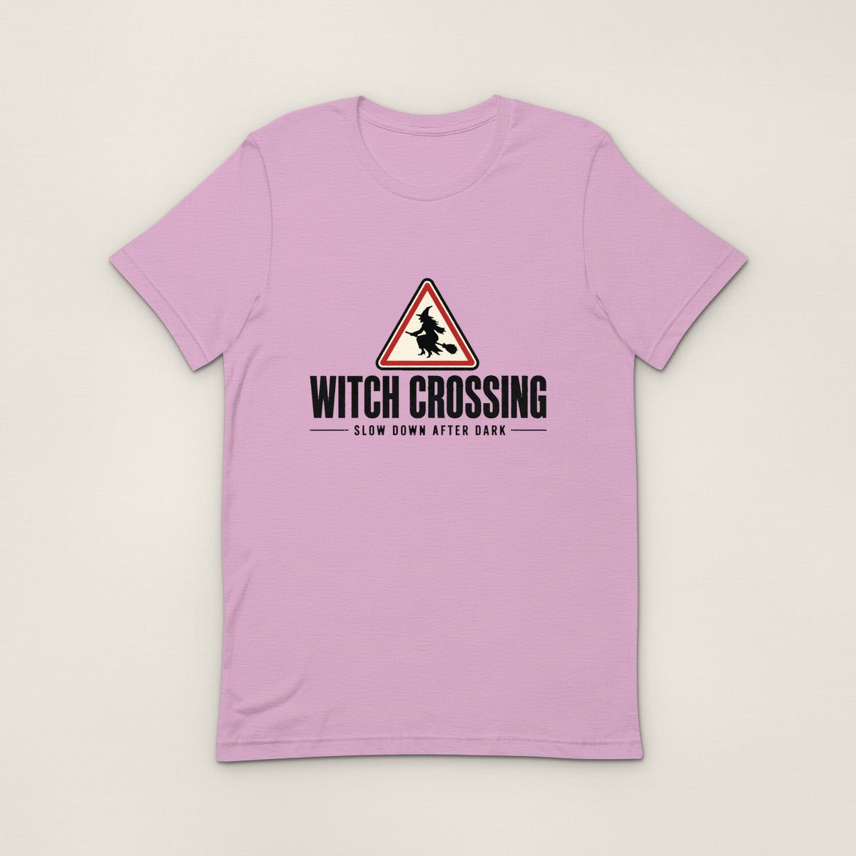 Witch Crossing Tee - Heather Prism Lilac