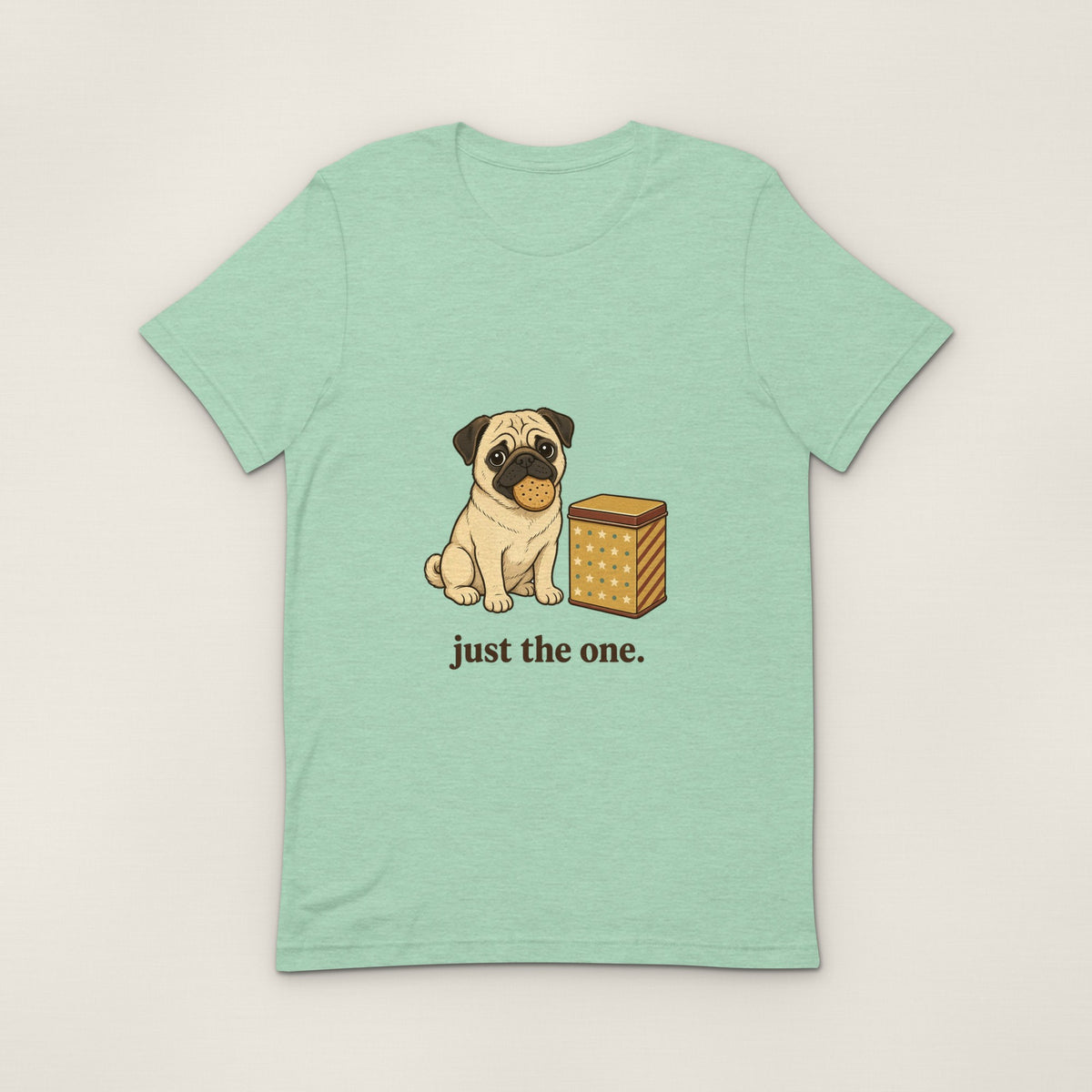 Just the One Tee - Heather Prism Mint