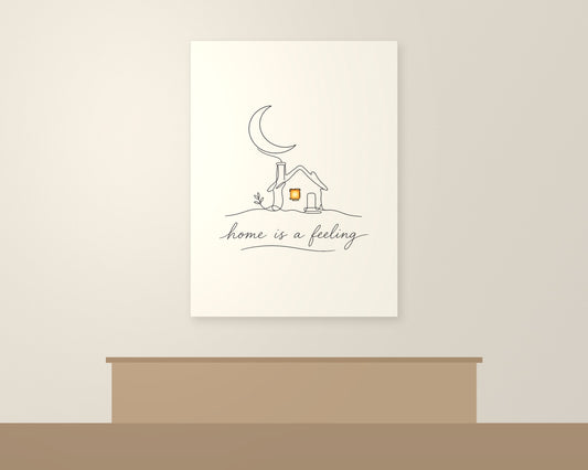 Home Is a Feeling Print