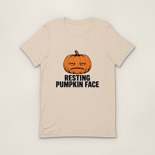 Resting Pumpkin Face Tee
