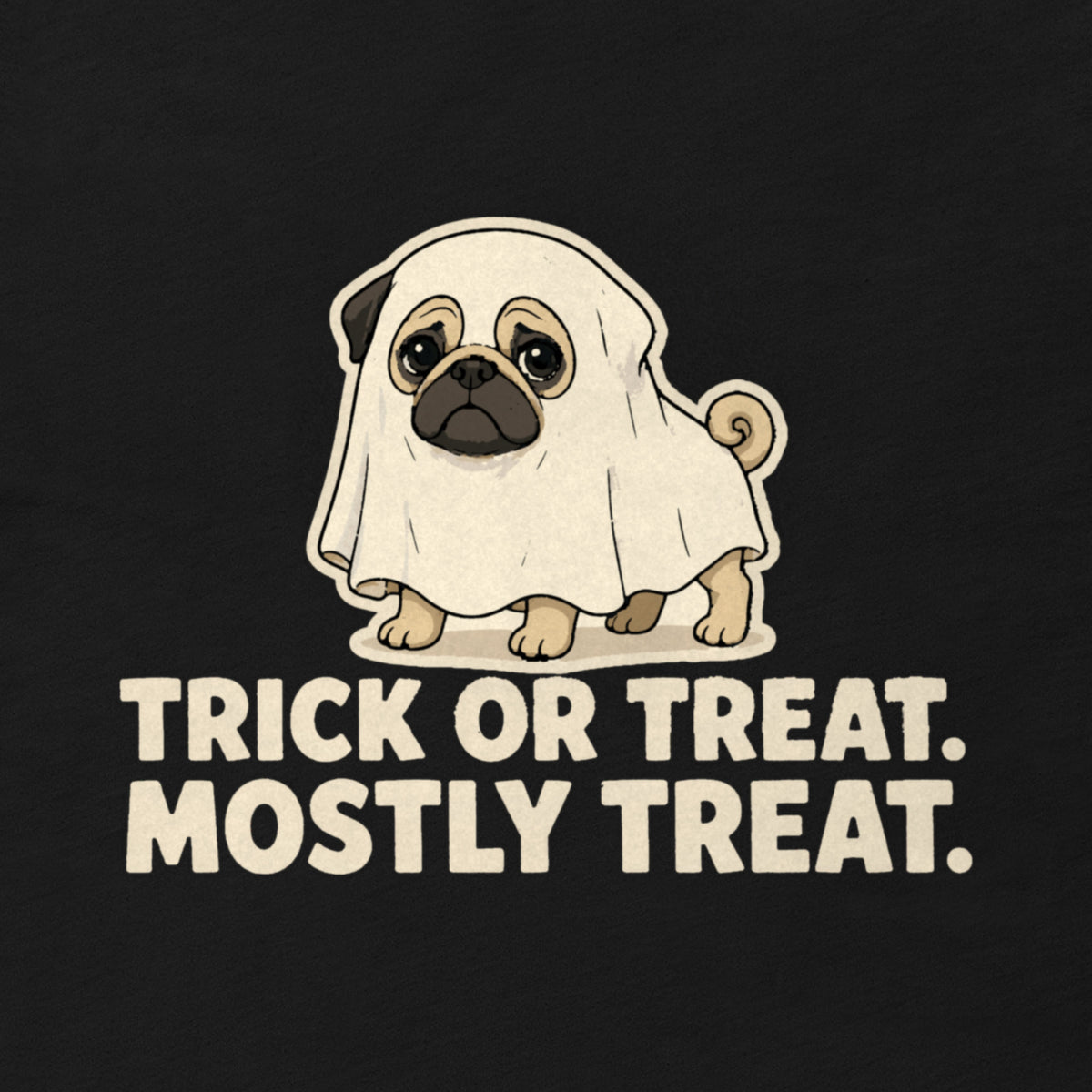 Trick or Treat, Mostly Treat Tee