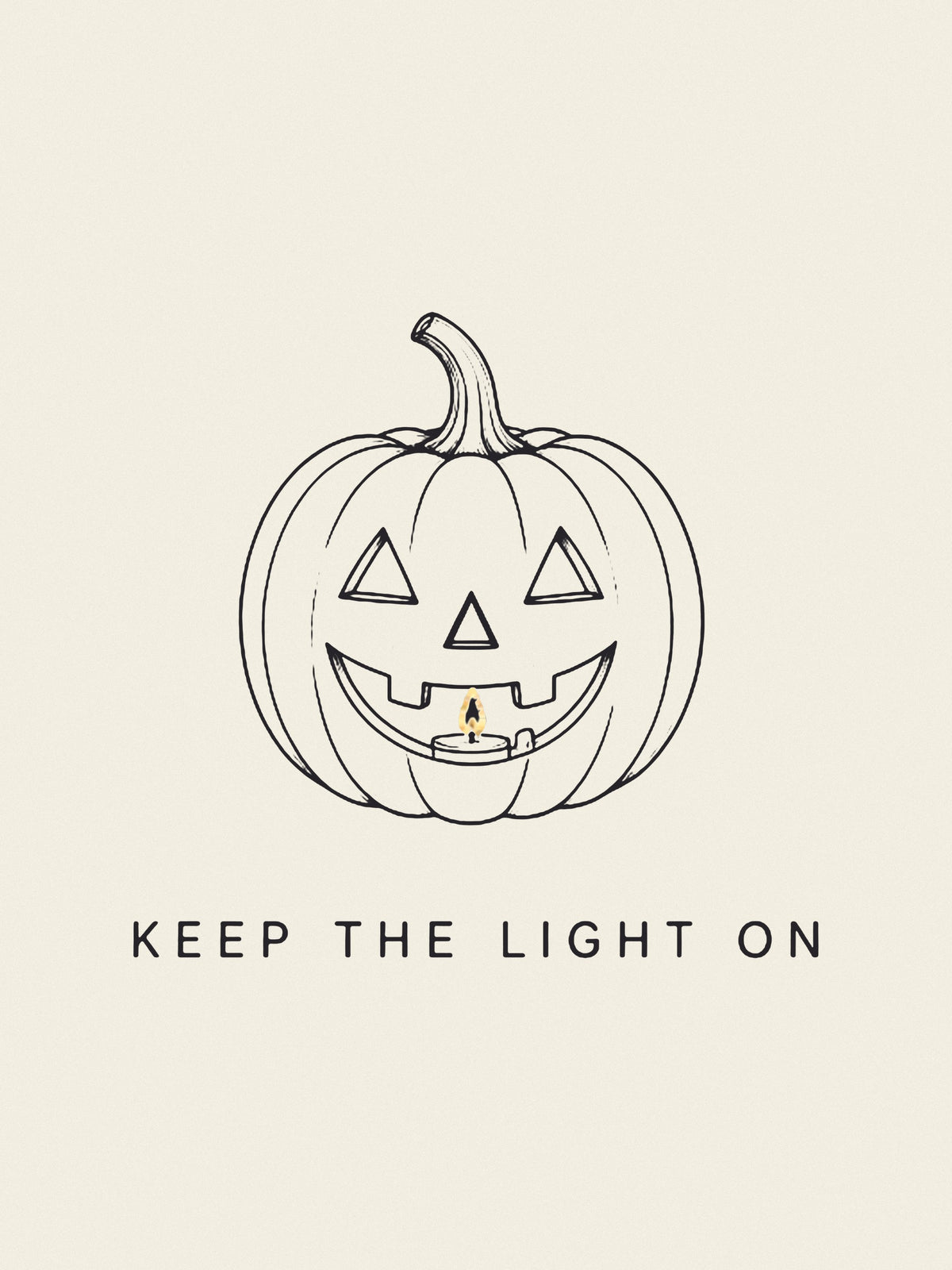 Keep the Light On Print
