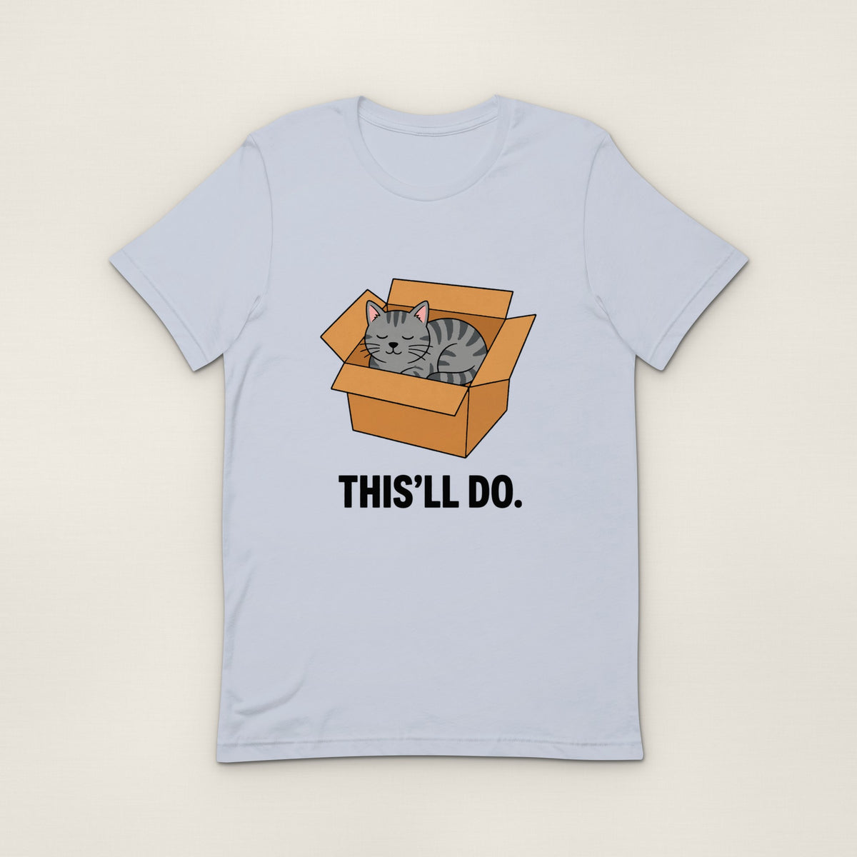 This'll Do Tee - Light Blue
