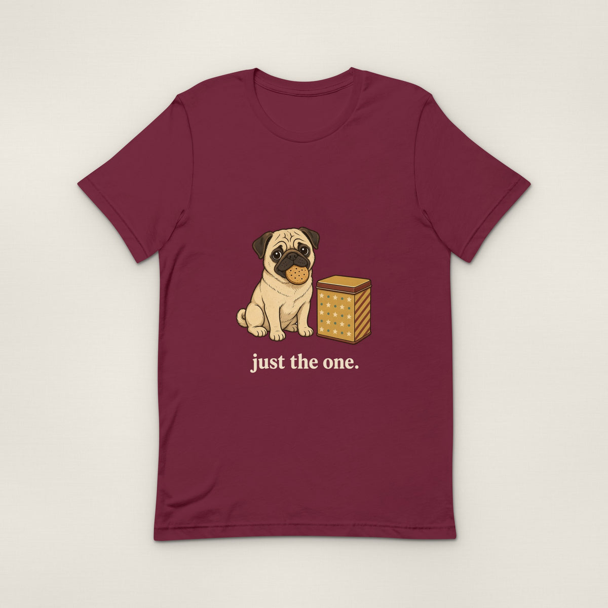 Just the One Tee - Maroon