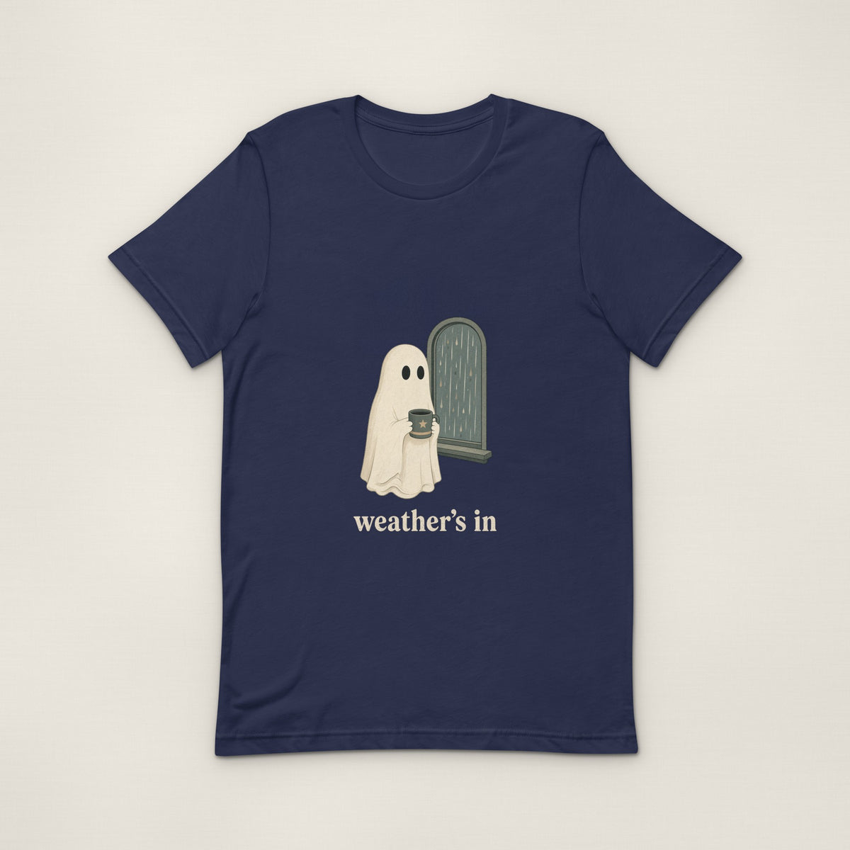 Weather's In Tee - Navy