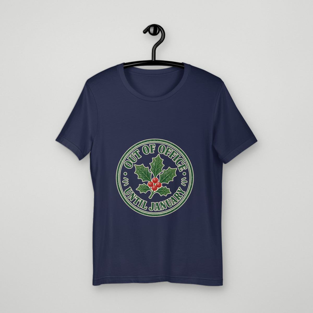 Out of office (until January) Tee — hanger