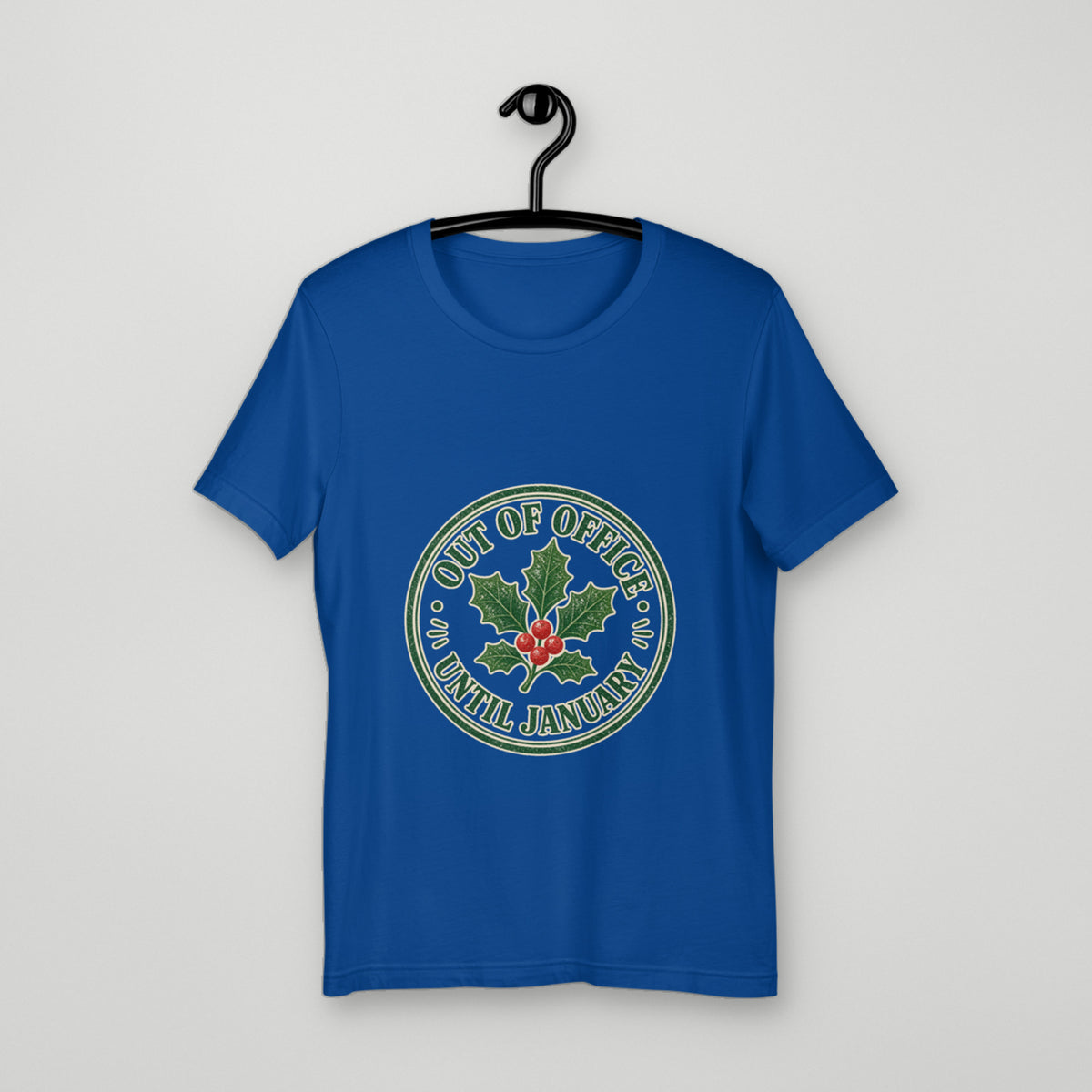 Out of office (until January) Tee — hanger