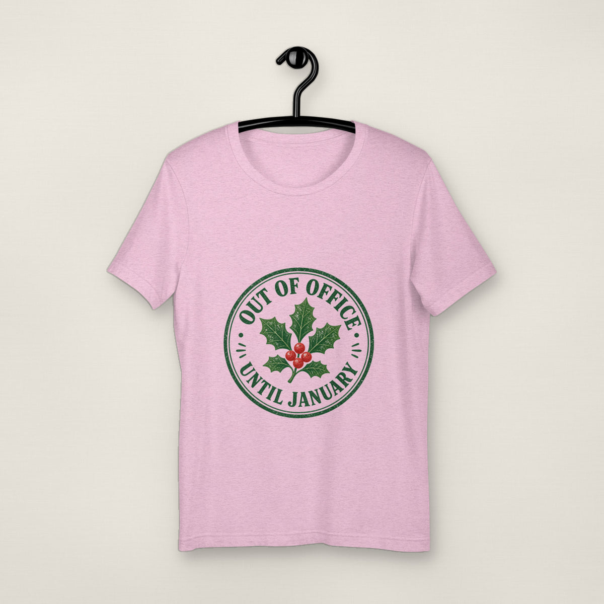 Out of office (until January) Tee — hanger