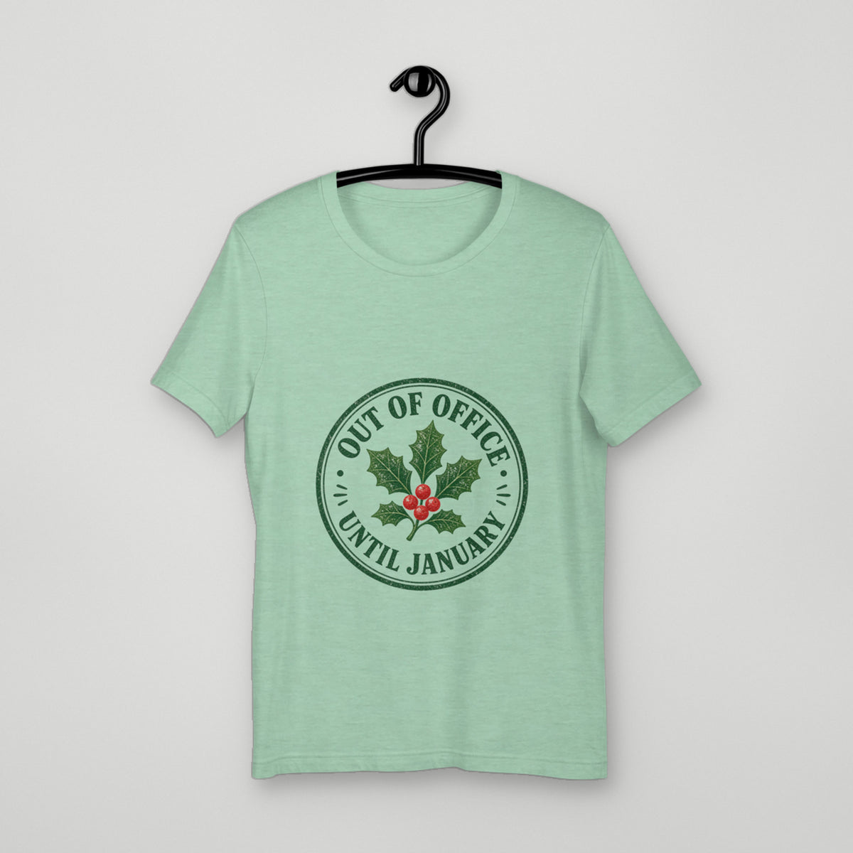 Out of office (until January) Tee — hanger