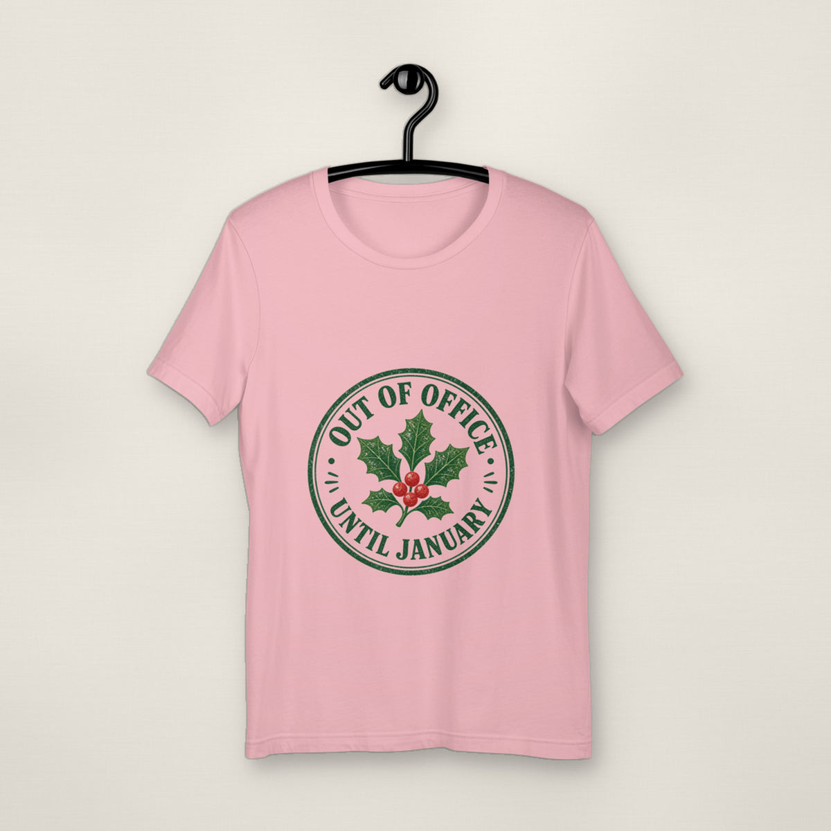 Out of office (until January) Tee — hanger