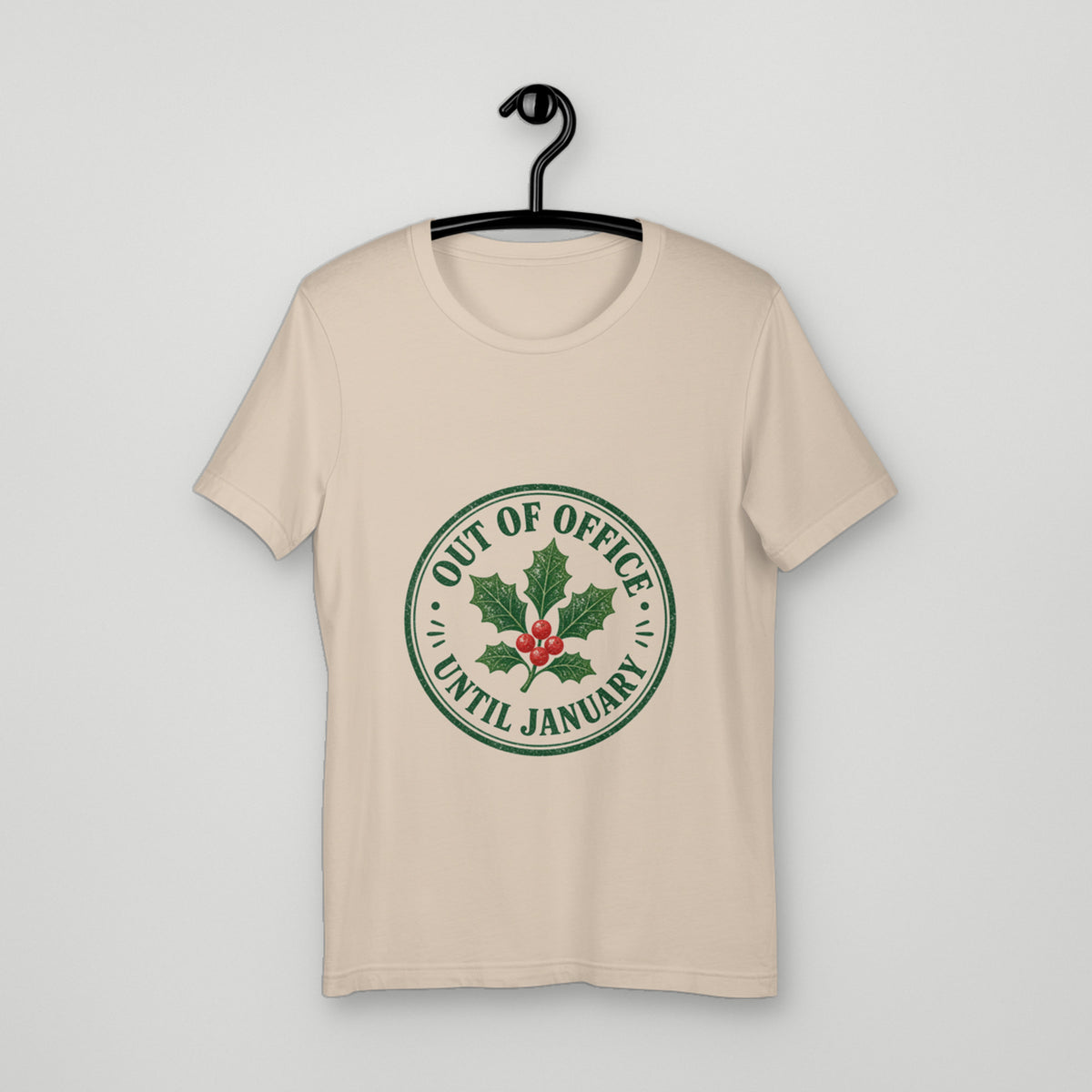 Out of office (until January) Tee — hero-hanger