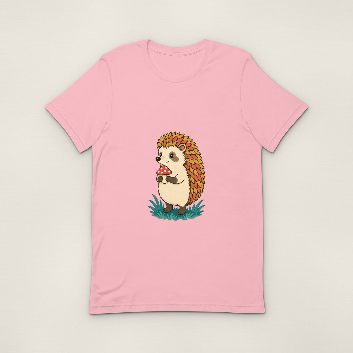 Hedgehog Tee - Pink