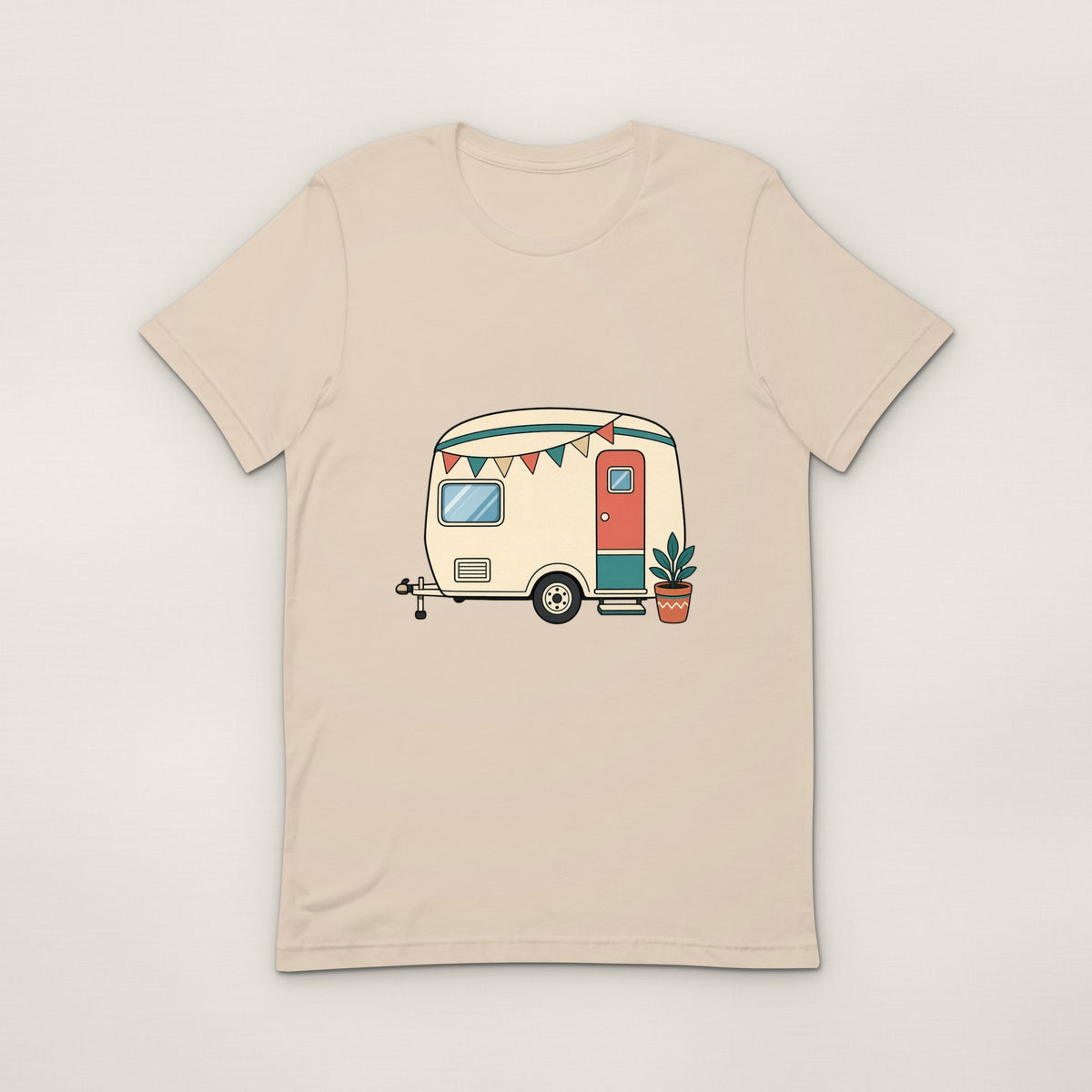 Caravan Tee - Soft Cream