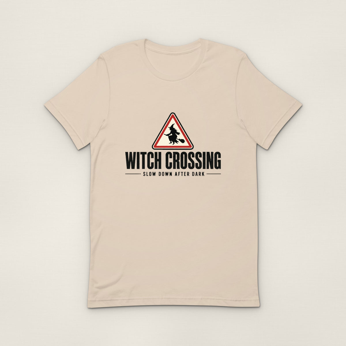Witch Crossing Tee - Soft Cream