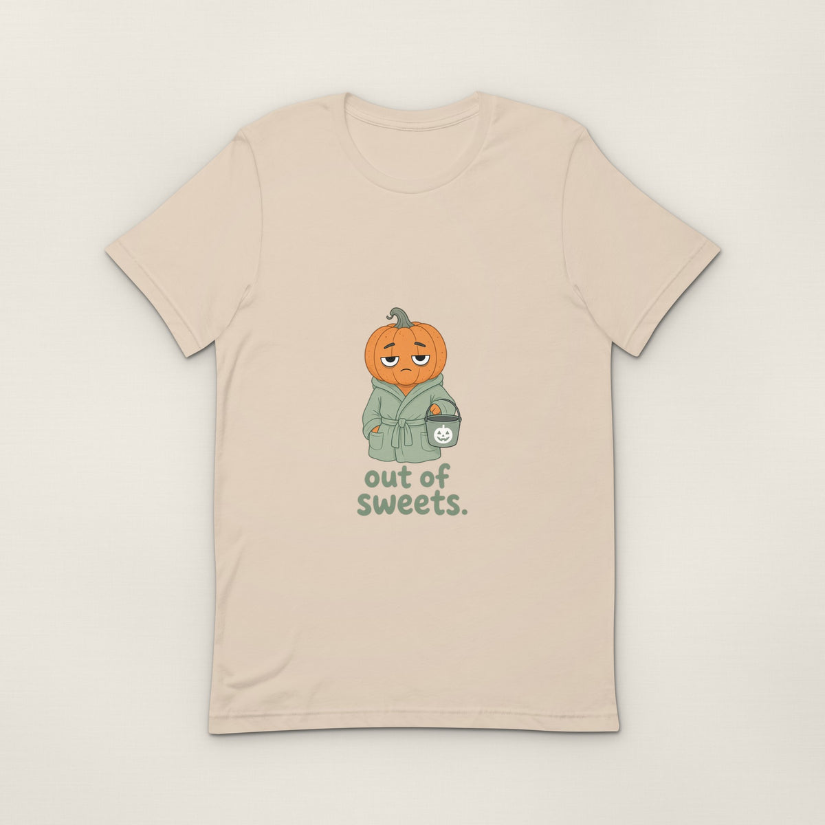 Out of Sweets Tee - Soft Cream