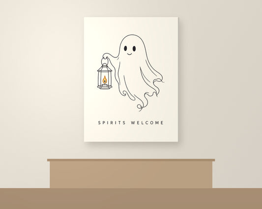 Spirits Welcome Canvas
