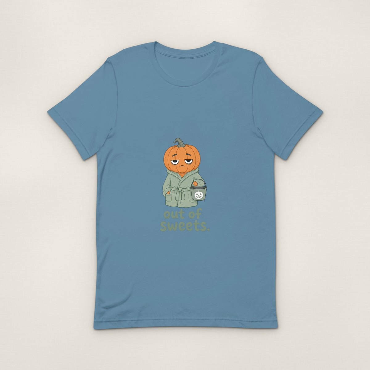 Out of Sweets Tee - Steel Blue