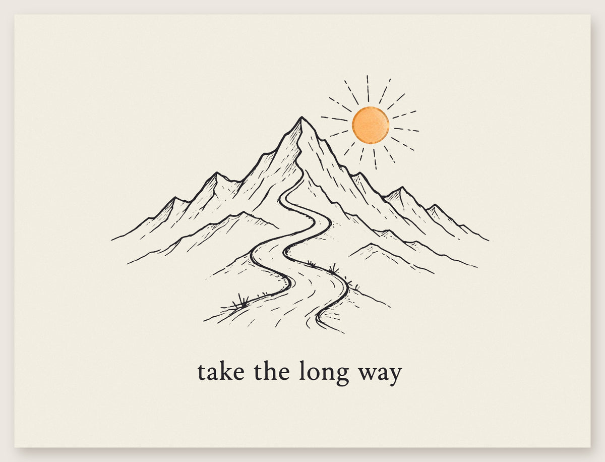 Take the Long Way Canvas