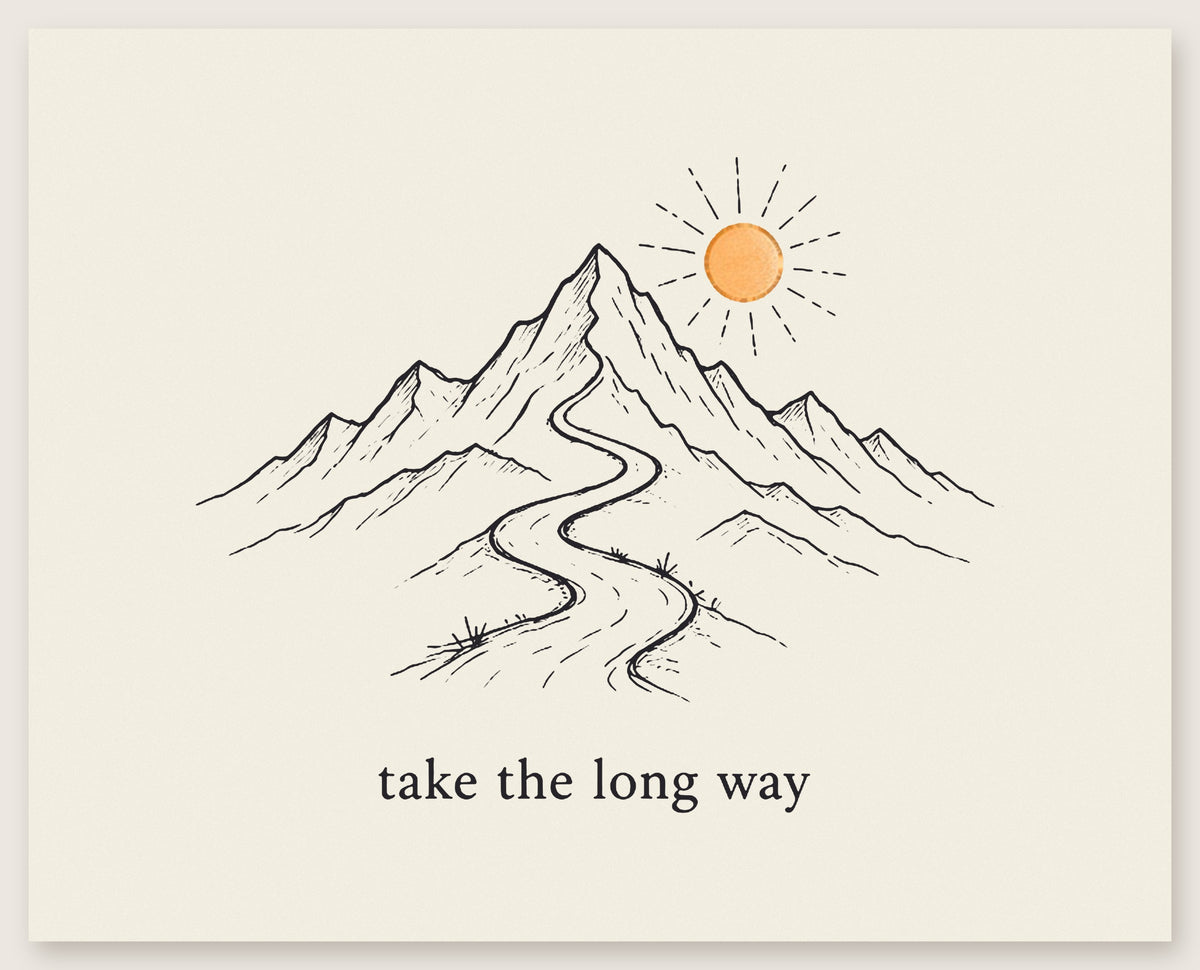 Take the Long Way Canvas