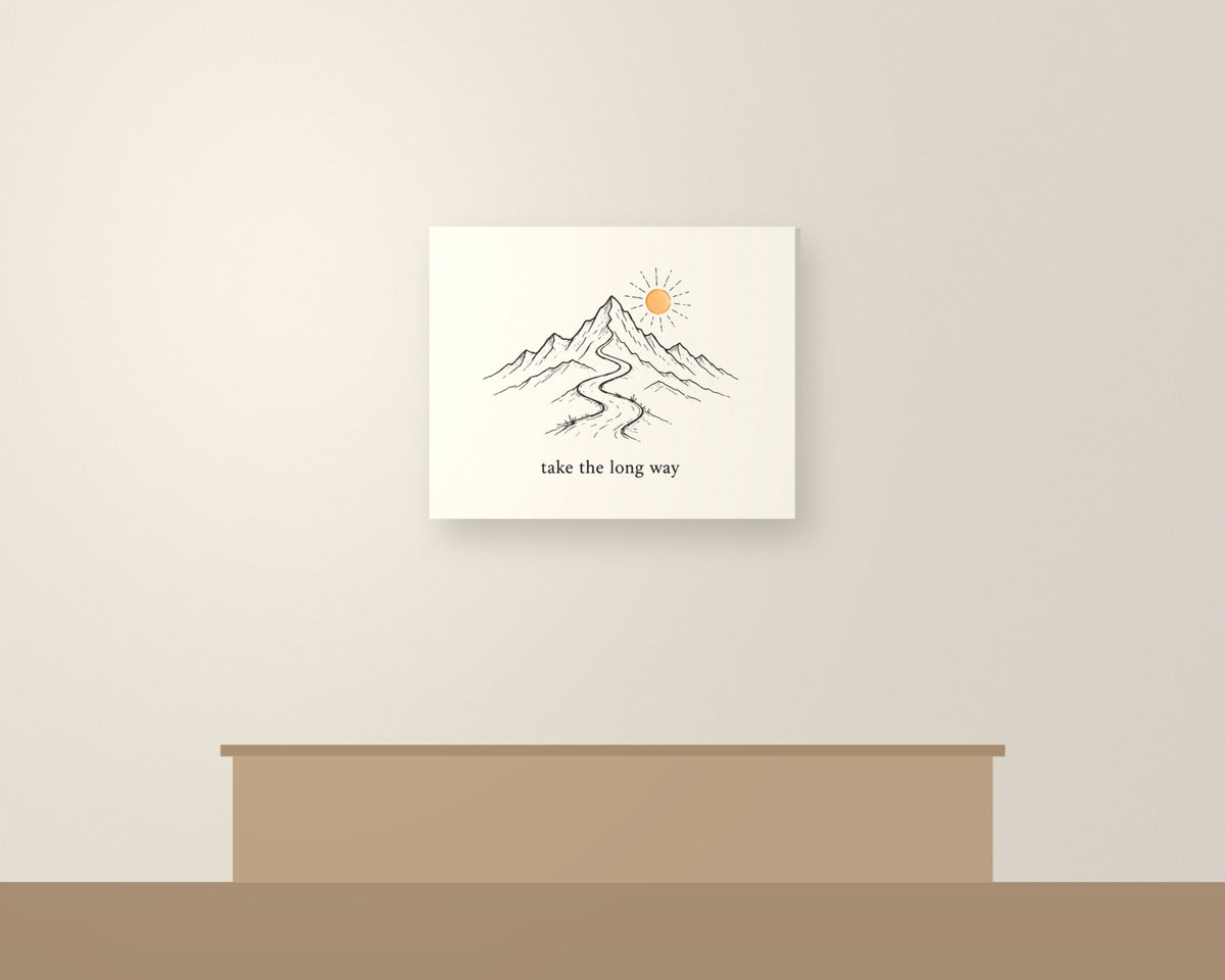 Take the Long Way Canvas