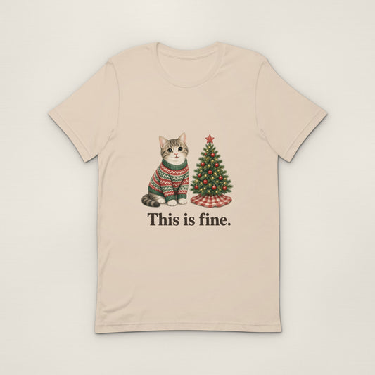This is fine Tee — Soft Cream