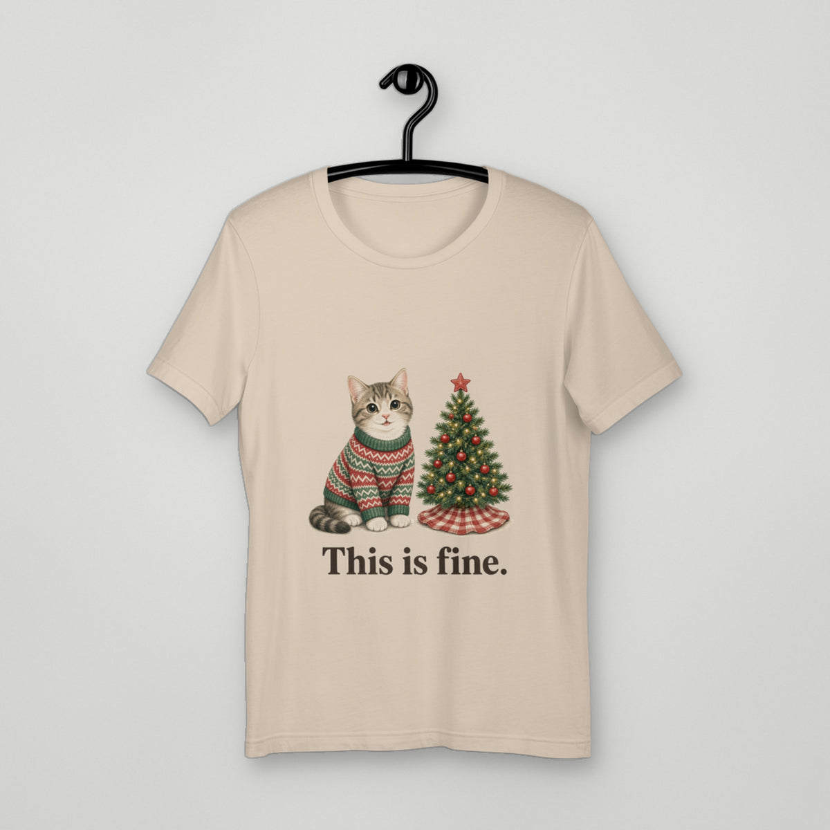 This is fine Tee — hero-hanger