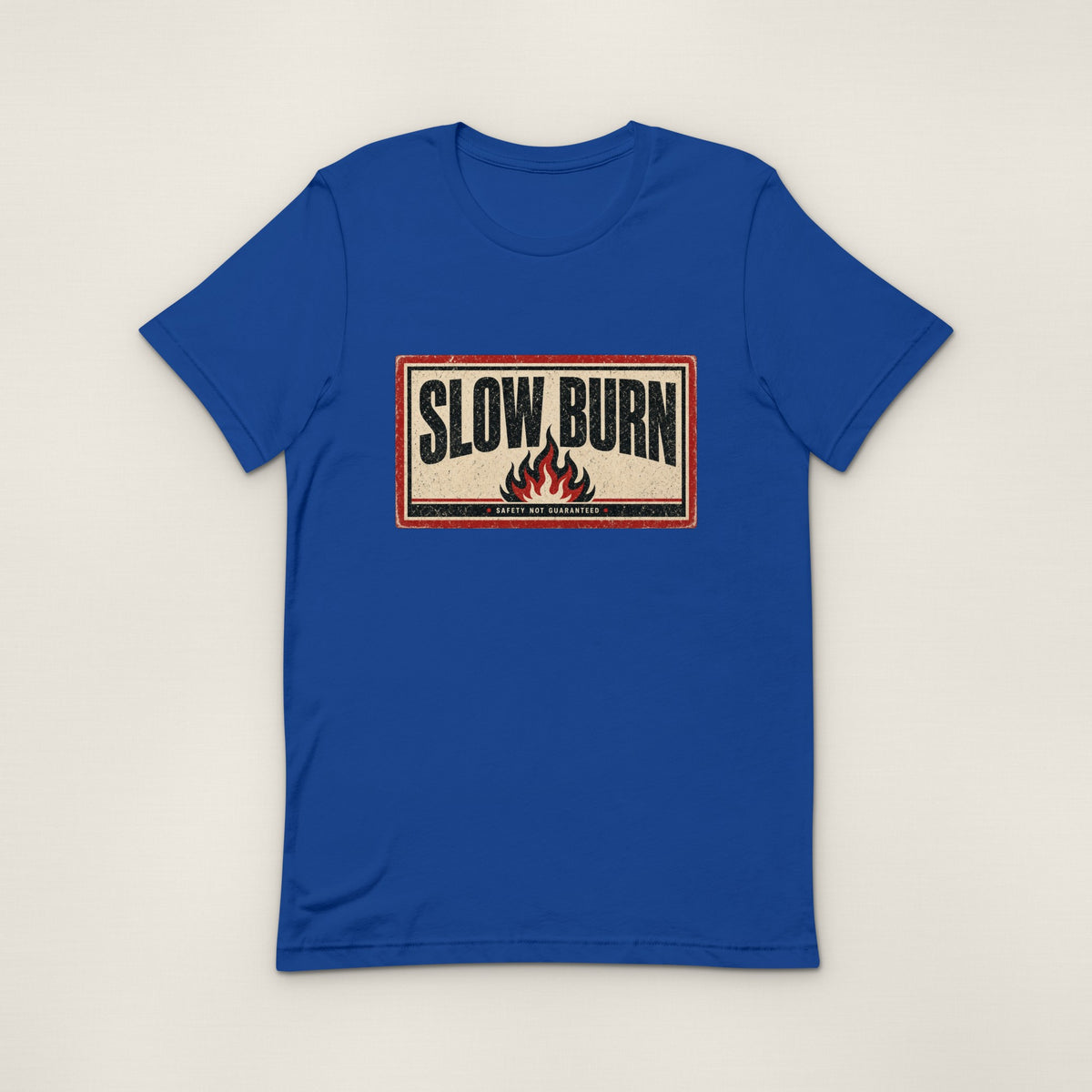 Slow Burn Tee - True Royal