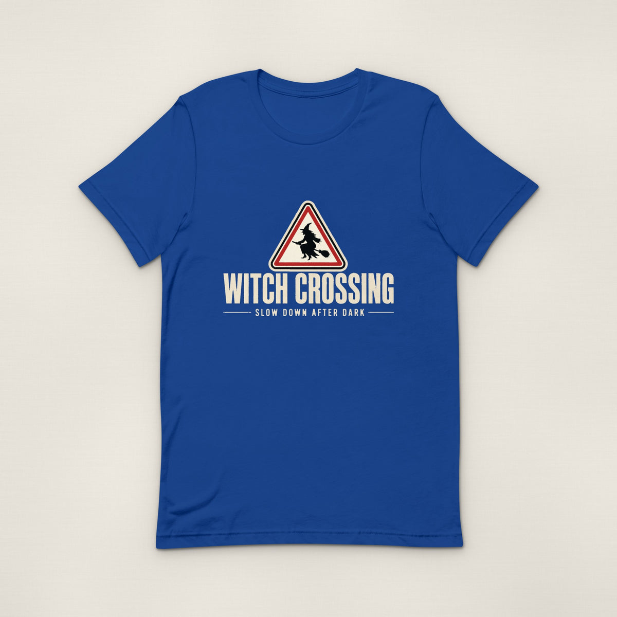 Witch Crossing Tee - True Royal