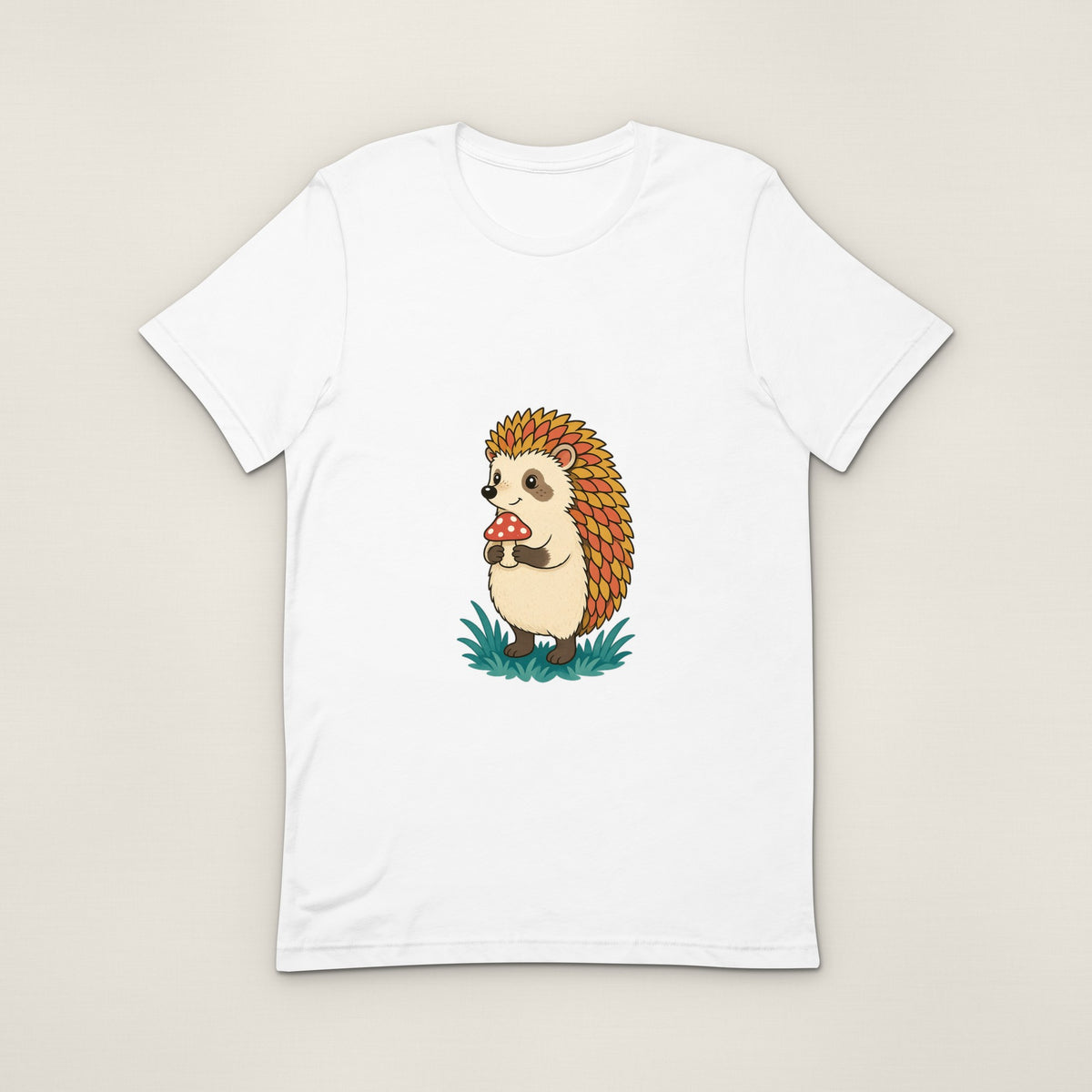 Hedgehog Tee - White