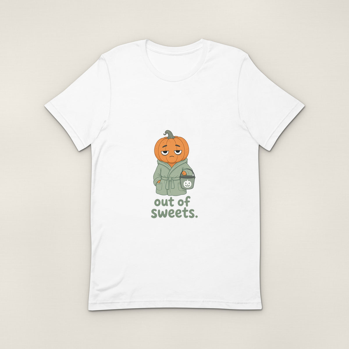 Out of Sweets Tee - White