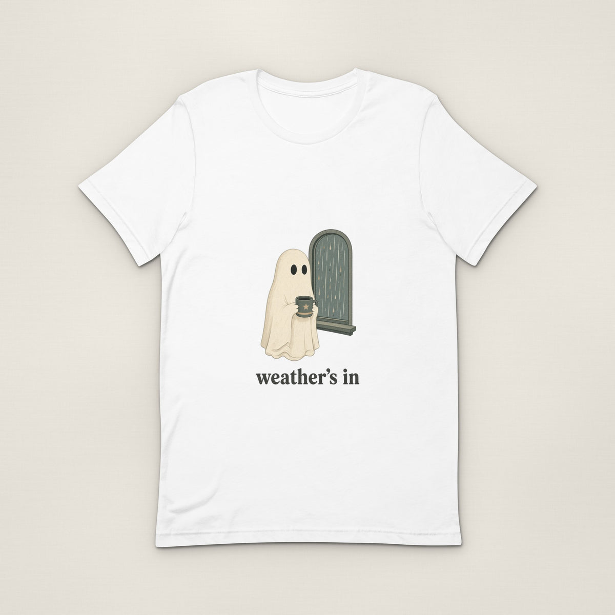 Weather's In Tee - White