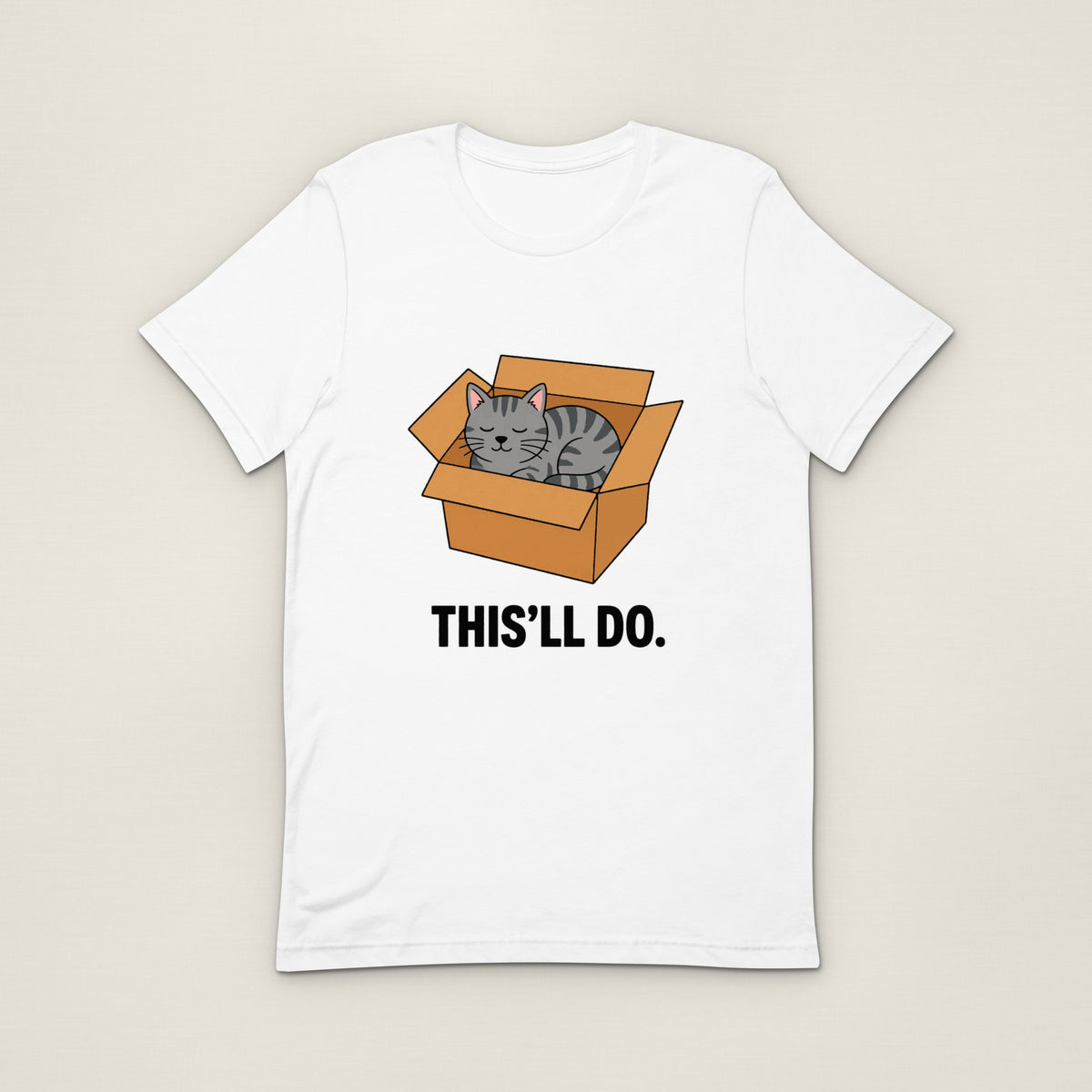 This'll Do Tee - White