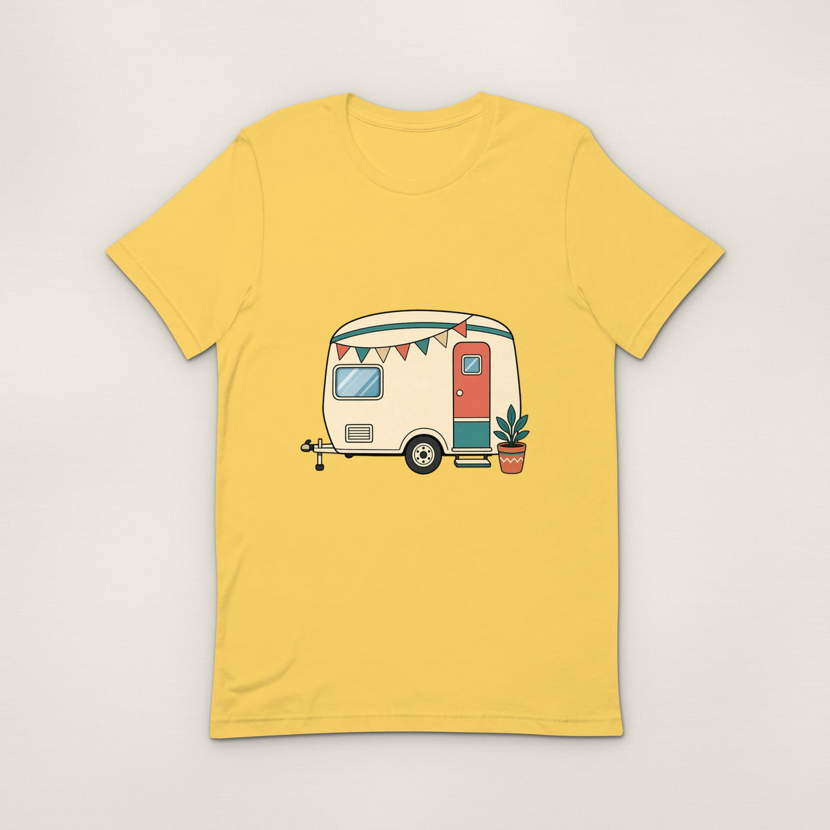 Caravan Tee - Yellow