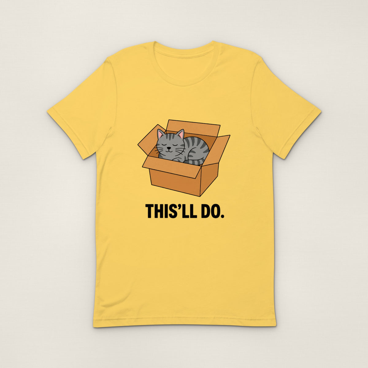 This'll Do Tee - Yellow