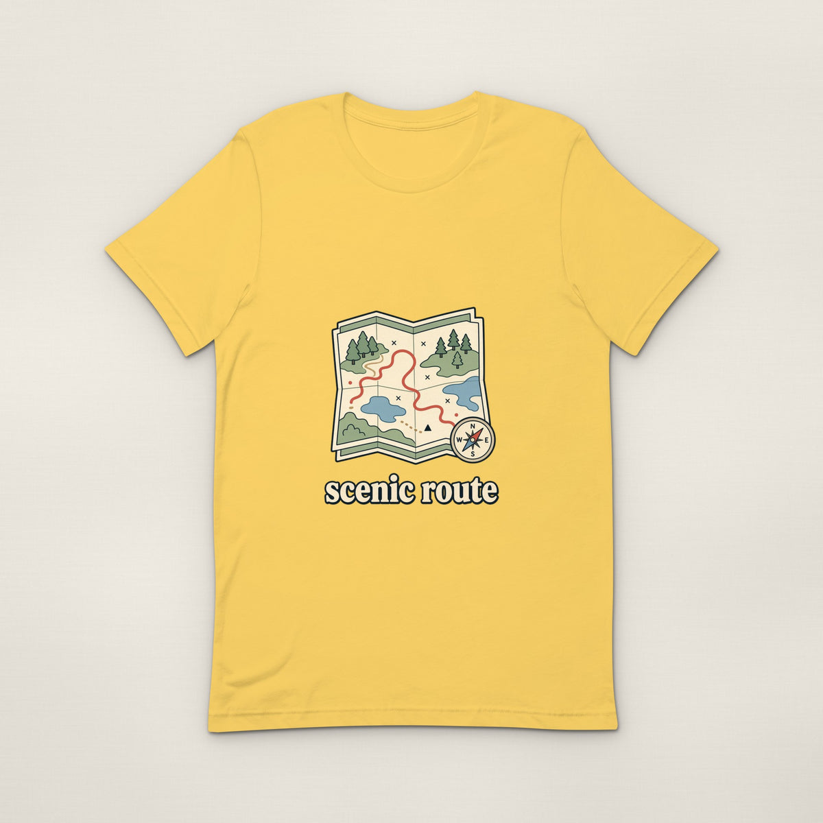 Scenic Route Tee - Yellow